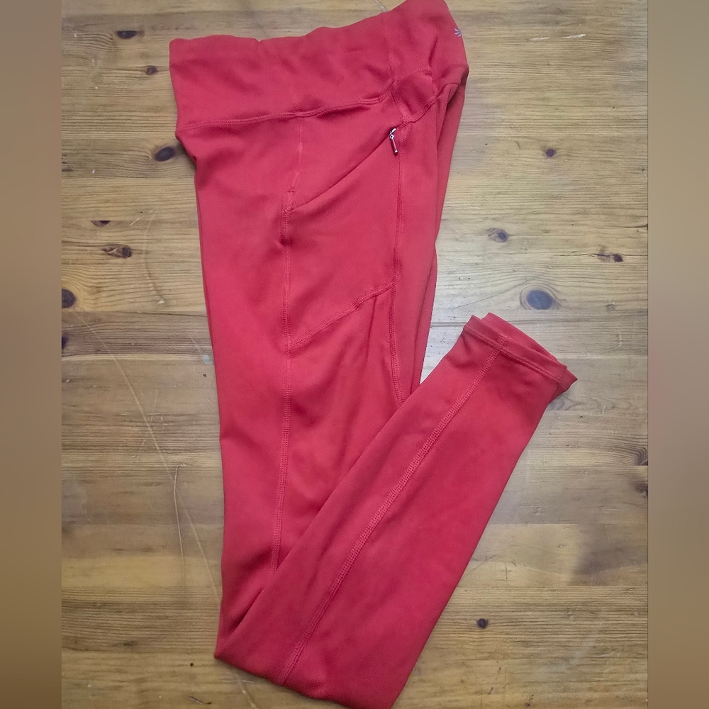 Athleta Vibrant Red Leggings
